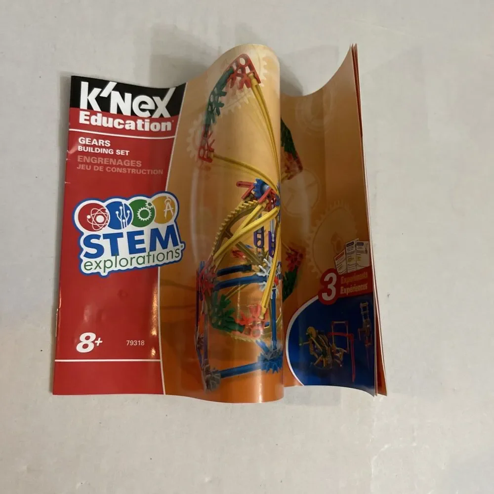 K'NEX Education STEM EXPLORATIONS: Gears Building Set Construction 143 Pieces